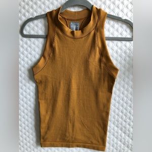 Athleta Renew tank in Tuscan Gold
